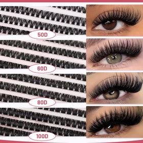 Elegant gift box packaging of QUAFFLY eyelash set