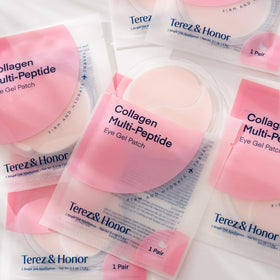 Elegant packaging of TEREZ & HONOR eye patches for gifting