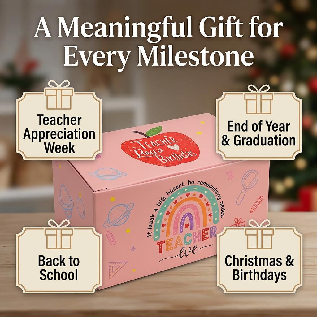 Elegant packaging of U-Goforst Teacher Appreciation Gift Set