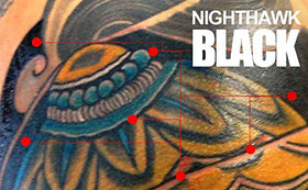 Element Tattoo Supply Black Tattoo Ink 2oz back view