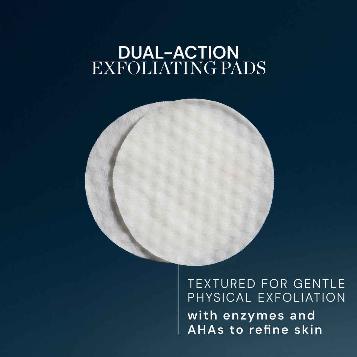 ELEMIS Dynamic Resurfacing Facial Pads showing textured side