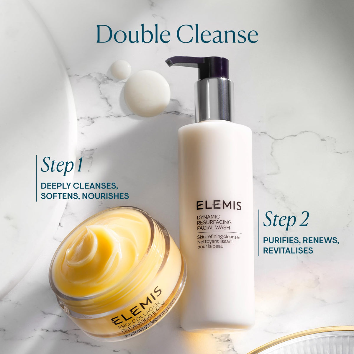 ELEMIS Dynamic Resurfacing Facial Wash 200ml with aromatherapy oils