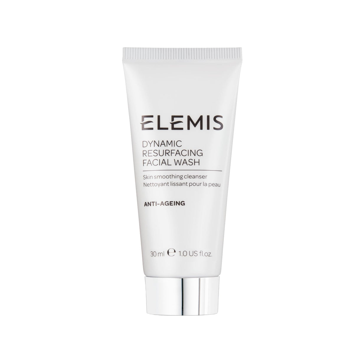 ELEMIS Dynamic Resurfacing Facial Wash travel size 30ml front view