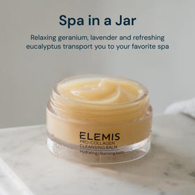 ELEMIS Pro-Collagen Cleansing Balm 100g with ingredients