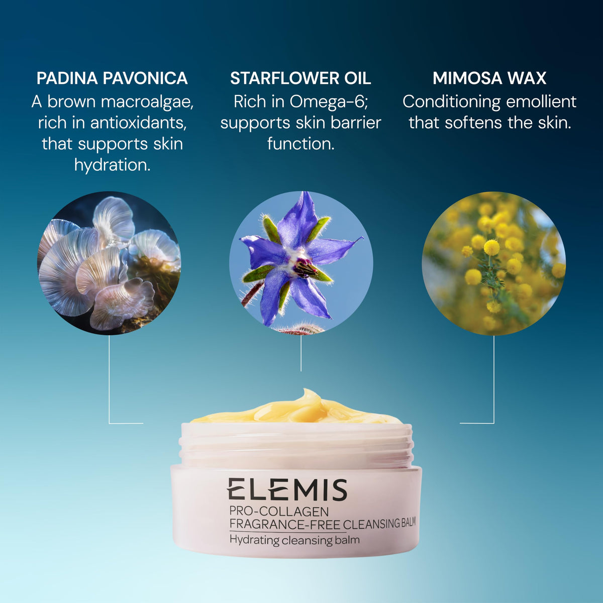 ELEMIS Pro-Collagen Cleansing Balm application on skin