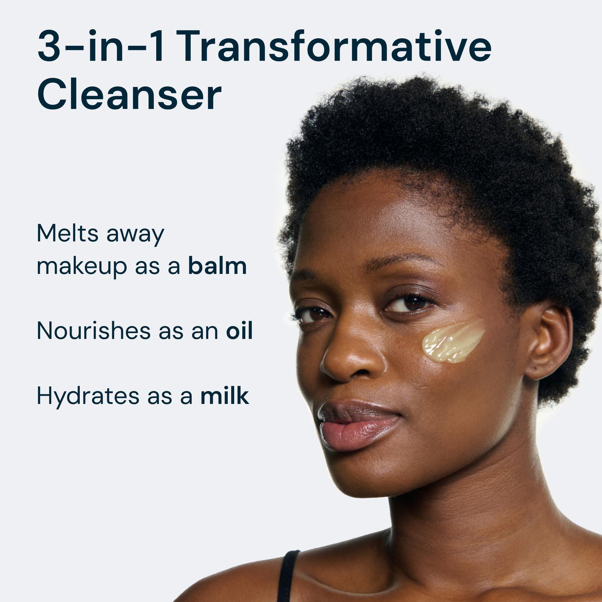 ELEMIS Pro-Collagen Cleansing Balm with a damp cloth
