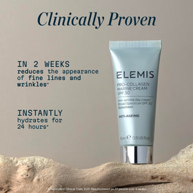 ELEMIS Pro-Collagen Marine Cream SPF 30 side view