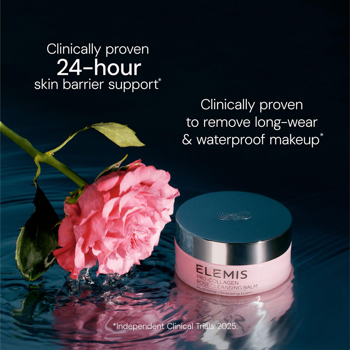 ELEMIS Pro-Collagen Rose Cleansing Balm texture close-up