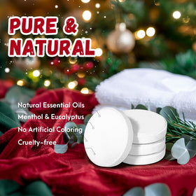 Eletorot Eucalyptus Mint Shower Steamers in a relaxing bathroom setting