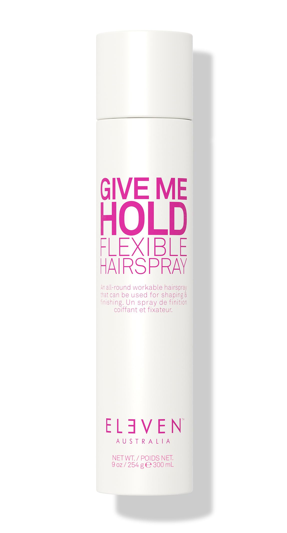 ELEVEN AUSTRALIA Give Me Hold Flexible Hairspray 9 Oz front view