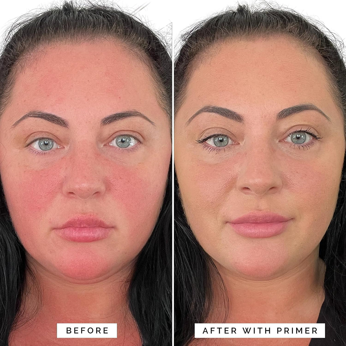 Elizabeth Mott Color Correcting Primer with other makeup products