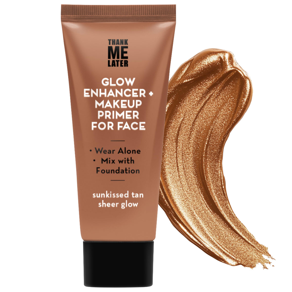 Elizabeth Mott Glow support Tan 30g packaging