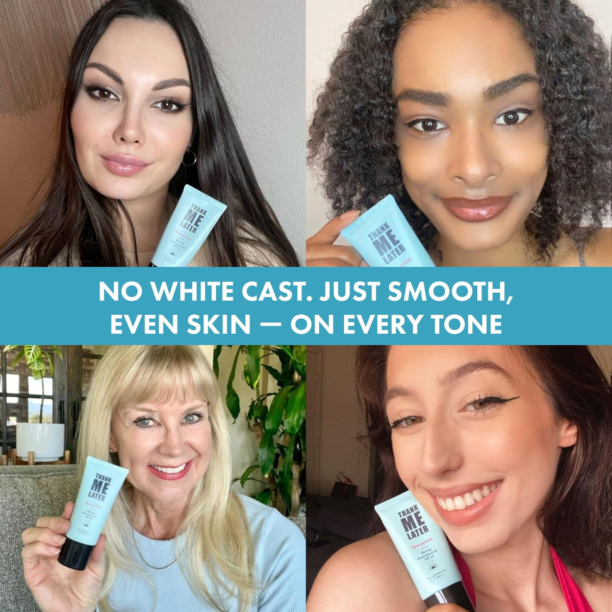 Elizabeth Mott Thank Me Later Blurring Face Primer SPF 30 on vanity