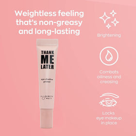 Elizabeth Mott Thank Me Later Color Correcting Primer Duo application on skin