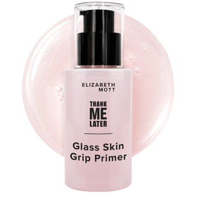 Elizabeth Mott Thank Me Later Glass Skin Grip Face Primer 30ml front view