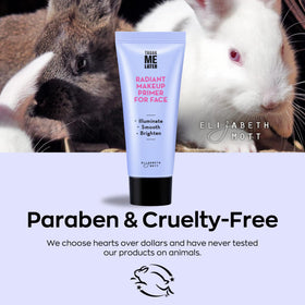 Elizabeth Mott Thank Me Later primer with makeup products