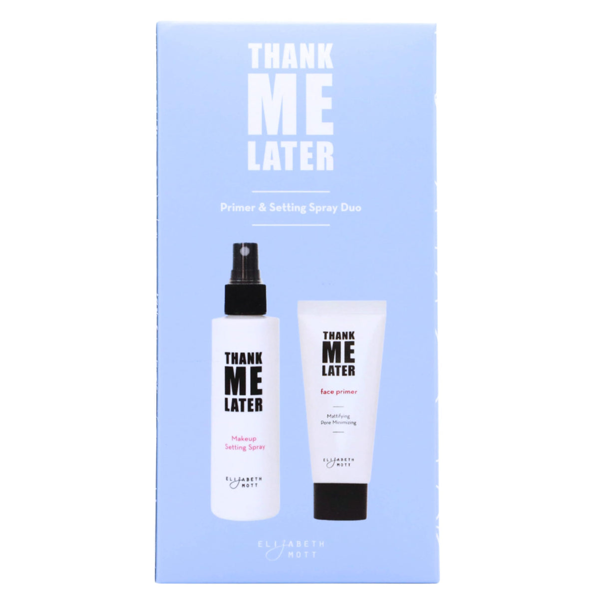 Elizabeth Mott Thank Me Later Setting Spray 95ml front view