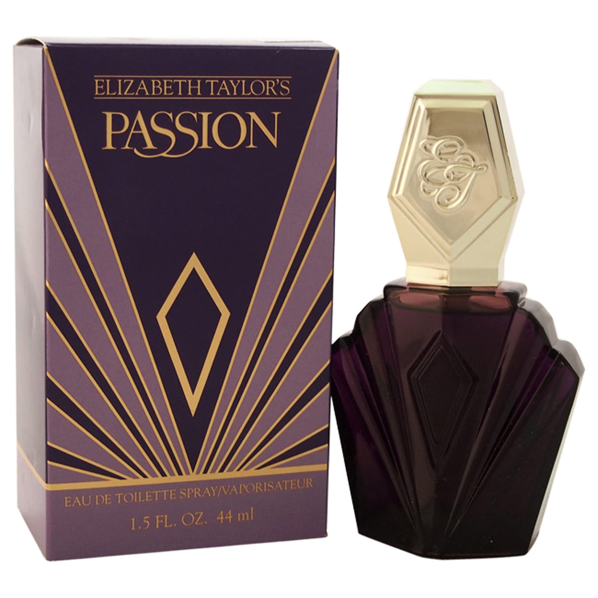 Elizabeth Taylor Passion Eau De Toilette Spray 1.5 oz bottle front view