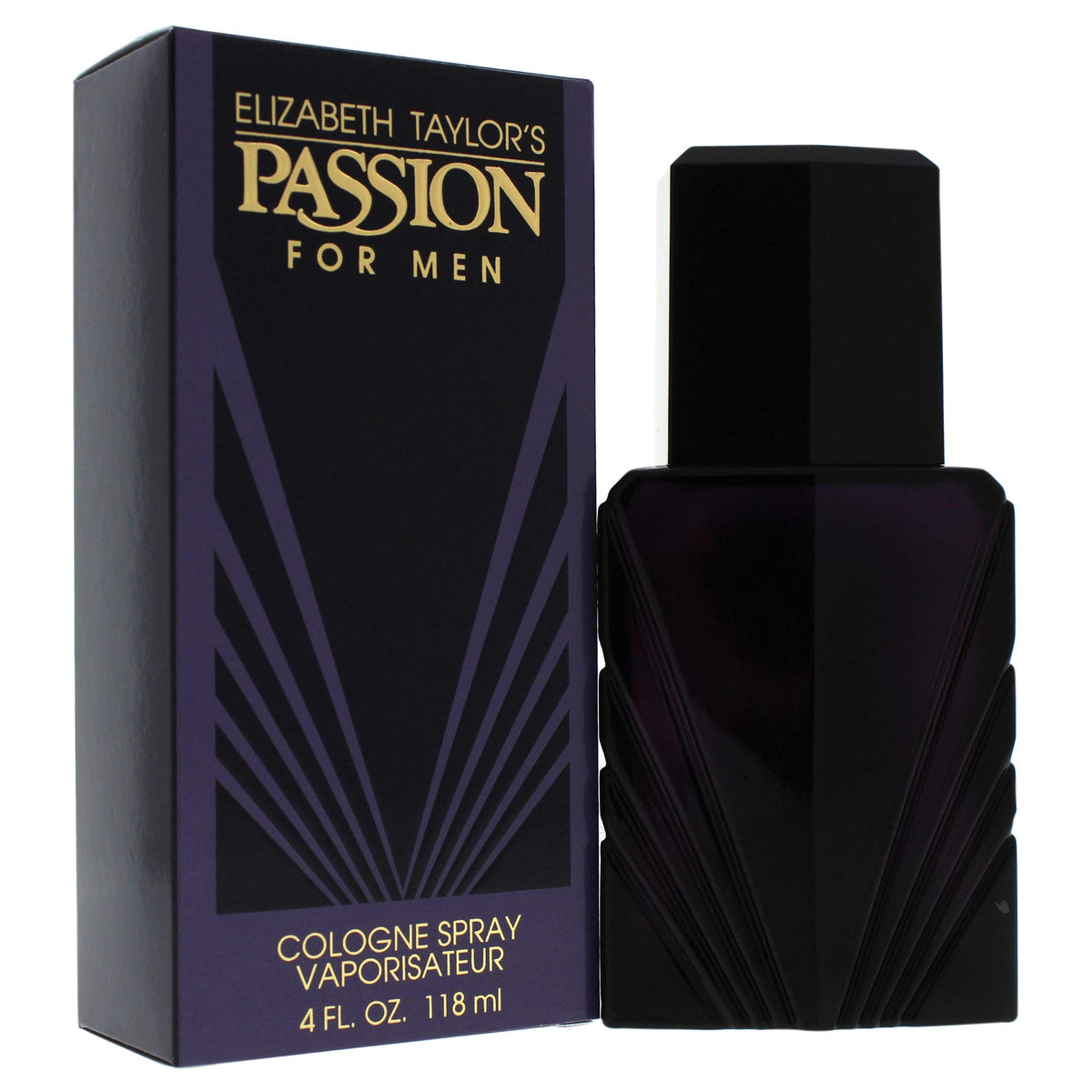 Elizabeth Taylor Passion Men Cologne Spray 4.0 Oz front view