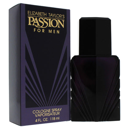 Elizabeth Taylor Passion Men Cologne Spray 4.0 Oz front view