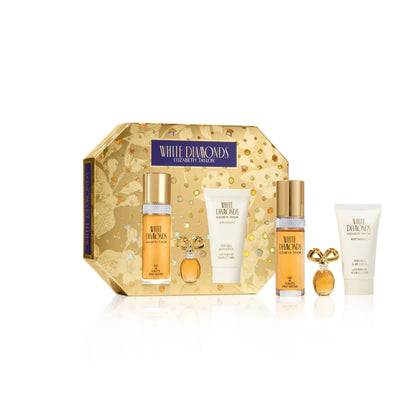 Elizabeth Taylor White Diamonds 3-Piece Fragrance Gift Set front view