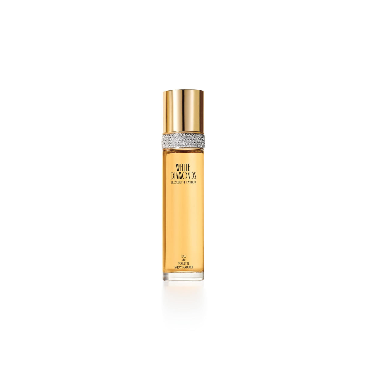 Elizabeth Taylor White Diamonds Eau de Toilette bottle side view