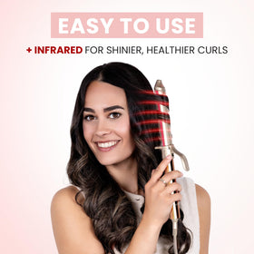 ELLA BELLA Curling Iron 1 Inch back view showing handle