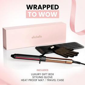 ELLA BELLA curling iron packaging display
