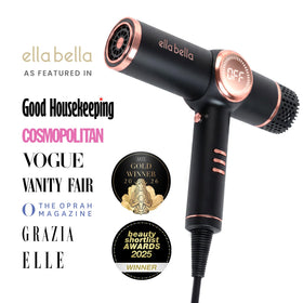 ELLA BELLA Ionic Hair Dryer with three magnetic nozzles