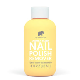 ella+mila Jojoba Nail Polish Remover 4 fl oz front view