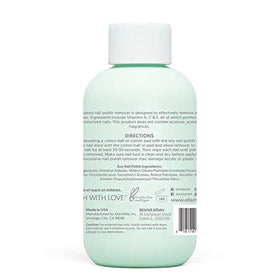ella+mila Soy Nail Polish Remover on a nail care table