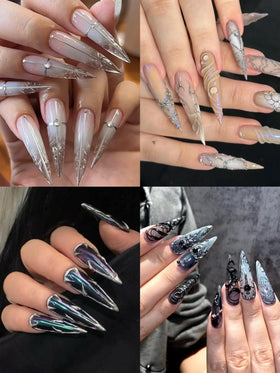 ELLEWIN clear false nails packaging