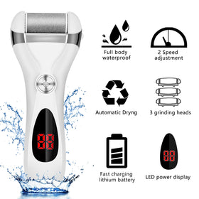 Elmchee foot callus remover with LED power display