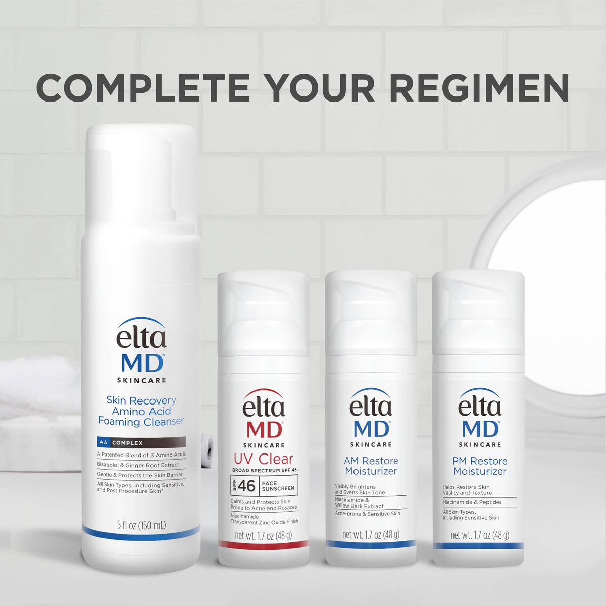 EltaMD PM Restore Night Moisturizer 1.7 oz with ingredients list