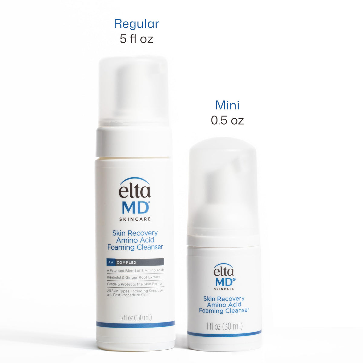 EltaMD Skin Recovery Amino Acid Foaming Face Wash texture close-up