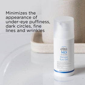 EltaMD Skin Recovery Cleanser texture on hand