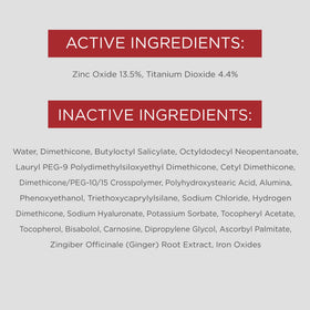 EltaMD UV AOX Elements Tinted Mineral Face Sunscreen SPF 50 with ingredients