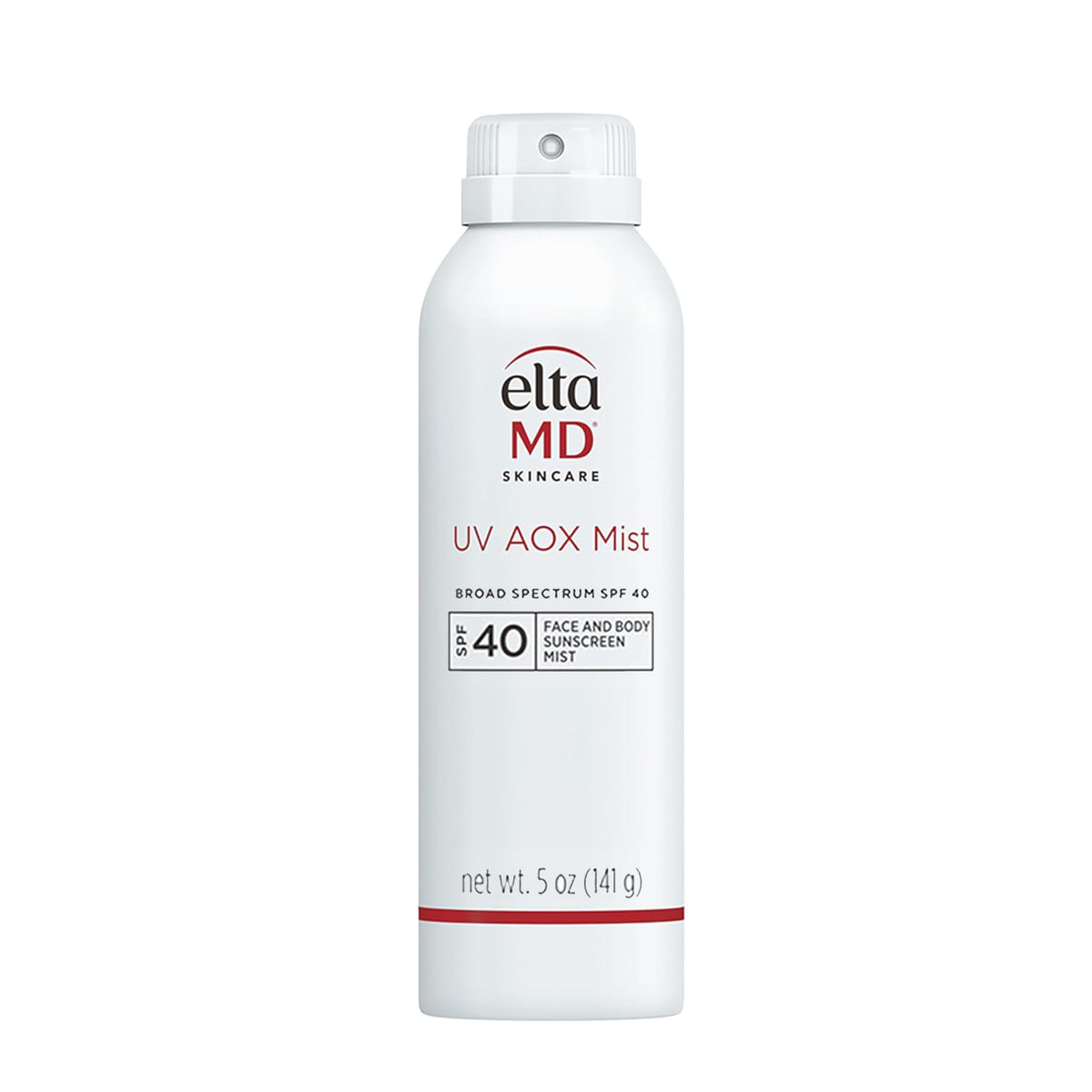 EltaMD UV AOX Mist 100% Mineral Sunscreen Spray front view