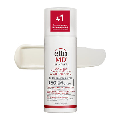 EltaMD UV Clear Blemish-Prone Oil Balancing SPF 50 front view