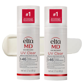 EltaMD UV Clear Face Sunscreen SPF 46 2PK front view