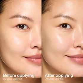 EltaMD UV Clear Face Sunscreen SPF 46 with other skincare products