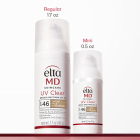 EltaMD UV Clear Tinted Face Sunscreen SPF 46 pump bottle