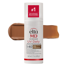 EltaMD UV Daily Deep Tinted Face Sunscreen Moisturizer front view