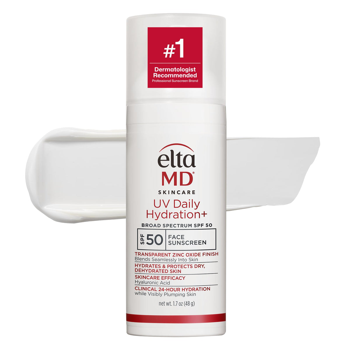 EltaMD UV Daily Hydration+ Sunscreen 1.7oz front view