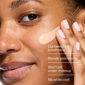 EltaMD UV Daily Hydration+ Tinted Face Sunscreen SPF 50 pump with product details