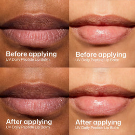 EltaMD UV Daily Peptide Lip Balm SPF 40 texture close-up