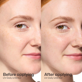 EltaMD UV Daily sunscreen application demonstration