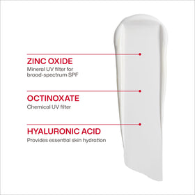 EltaMD UV Daily sunscreen with ingredients display