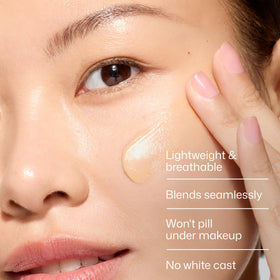 EltaMD UV Daily Tinted Face Sunscreen SPF 40 texture on skin