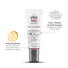 EltaMD UV Lip Balm Sunscreen SPF 36 texture close-up